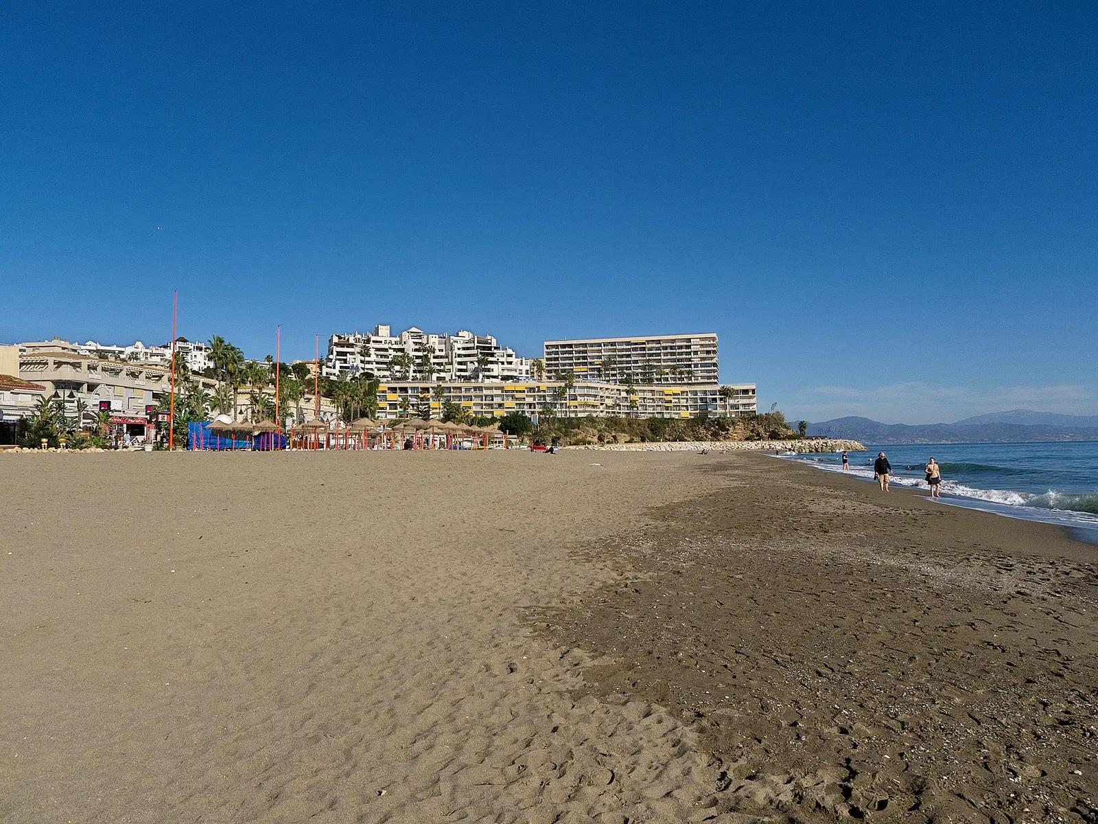 Playa de la Carihuela i Torremolinos